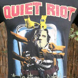 80's Vintage 1984 QUIET RIOT Condition Critical T Shirt Small With 5050 Tag